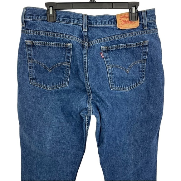 Levi’s Strauss 515 Women’s Bootcut  Blue Jeans Sz 16 Miss S Medium Wash Pockets - Picture 4 of 11